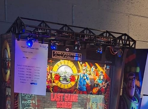 Pinball Scene Topper (larger format)