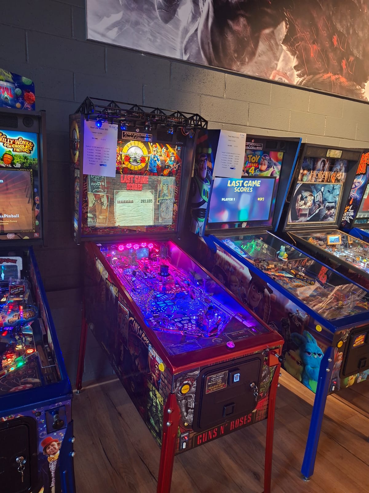 Pinball Scene Topper (smaller format)